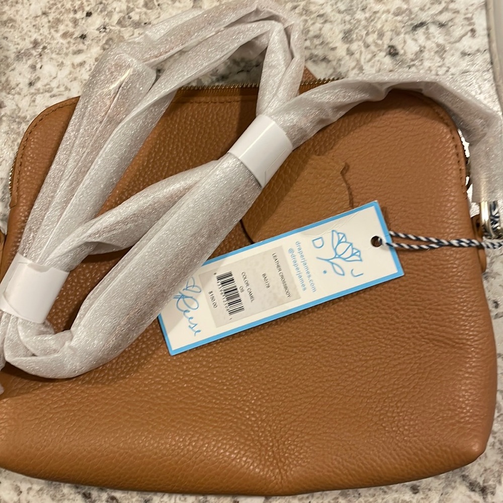 NWT Draper James Leather Bag